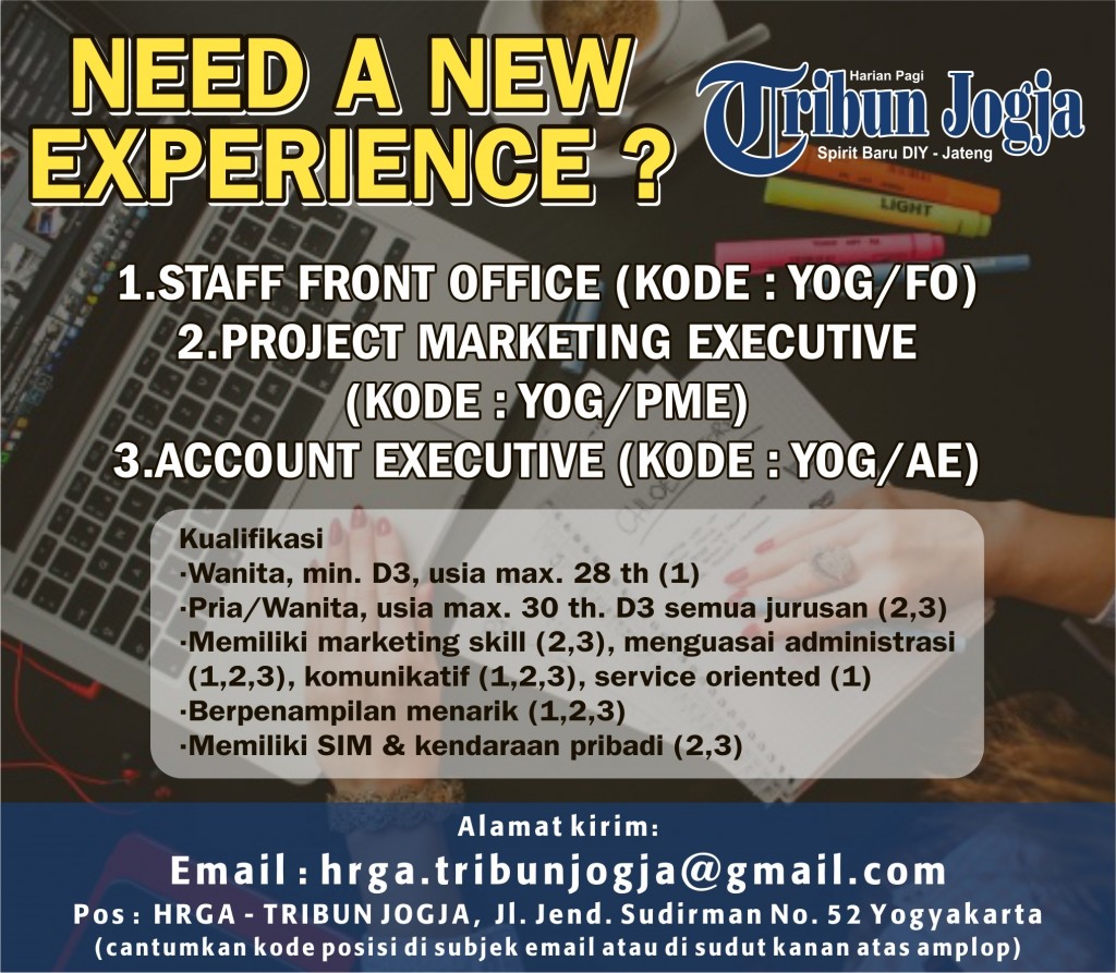 Loker Tribun Jogja (Mei 2017)