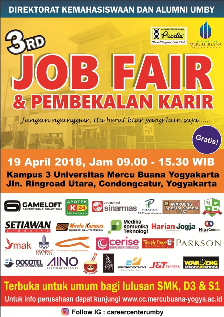 JOB FAIR UMBY 2018